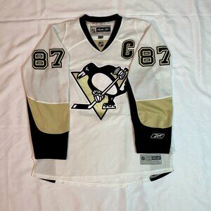2014 Sidney Crosby 87 Pittsburgh Penguins NHL Hockey Jersey Size XXL Marbled CCM